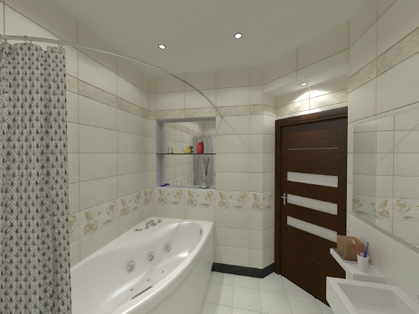 Дизайн-проекта ванной №3