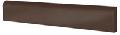 Natural Brown 300х81x11 цоколь гладкий